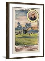 Clement Ader, French Engineer and Aviation Pioneer-null-Framed Giclee Print