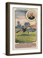 Clement Ader, French Engineer and Aviation Pioneer-null-Framed Giclee Print