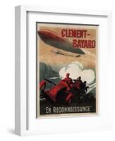 Clément-Bayard, 1915-Ernest Montaut-Framed Giclee Print