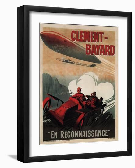 Clément-Bayard, 1915-Ernest Montaut-Framed Giclee Print