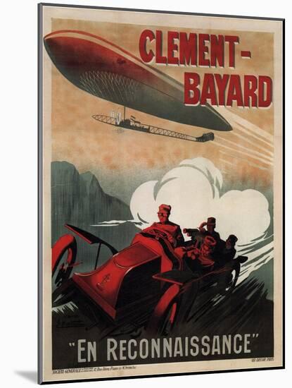 Clément-Bayard, 1915-Ernest Montaut-Mounted Giclee Print