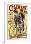 Clement Bicycles-A^ Gilbert-Framed Art Print