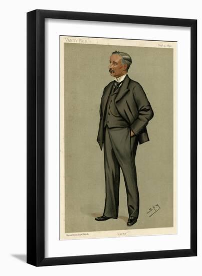 Clement Jackson-Leslie Ward-Framed Art Print