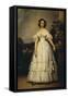 Clementine Marie D'Orleans, 1845-Franz Xaver Winterhalter-Framed Stretched Canvas