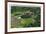 Clemson, South Carolina - Clemson College and Stadium Aerial View-Lantern Press-Framed Art Print