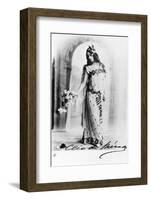 Cleo De Merode, C.1890s-null-Framed Photographic Print