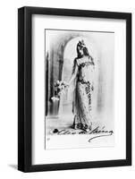 Cleo De Merode, C.1890s-null-Framed Photographic Print