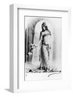 Cleo De Merode, C.1890s-null-Framed Photographic Print