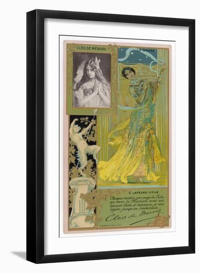 Cleo De Merode-null-Framed Art Print