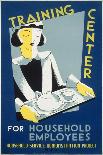 New Deal: Wpa Poster-Cleo Sara-Laminated Giclee Print