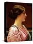 Cleonice-John William Godward-Stretched Canvas