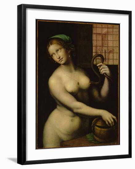 Cleopatra, 1520-40-Giovanni Pedrini Giampietrino-Framed Giclee Print