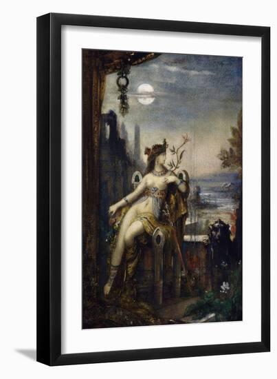 Cleopatra, 1826-1898-Gustave Moreau-Framed Giclee Print