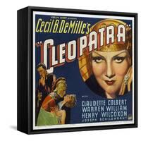 Cleopatra, 1934, Directed by Cecil B. Demille-null-Framed Stretched Canvas