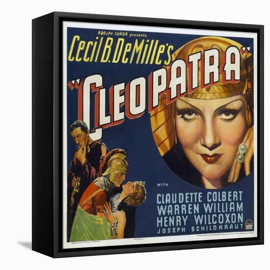 Cleopatra, 1934, Directed by Cecil B. Demille-null-Framed Stretched Canvas