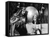 CLEOPATRA, 1934 directed by CECIL BeMILLE Claudette Colbert (b/w photo)-null-Framed Stretched Canvas