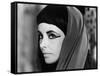 CLEOPATRA, 1963 directed by JOSEPH L. MANKIEWICZ Elizabeth Taylor (b/w photo)-null-Framed Stretched Canvas