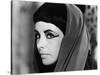 CLEOPATRA, 1963 directed by JOSEPH L. MANKIEWICZ Elizabeth Taylor (b/w photo)-null-Stretched Canvas