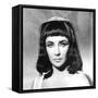 CLEOPATRA, 1963 directed by JOSEPH L. MANKIEWICZ Elizabeth Taylor (b/w photo)-null-Framed Stretched Canvas