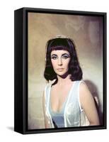 CLEOPATRA, 1963 directed by JOSEPH L. MANKIEWICZ Elizabeth Taylor (photo)-null-Framed Stretched Canvas