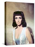 CLEOPATRA, 1963 directed by JOSEPH L. MANKIEWICZ Elizabeth Taylor (photo)-null-Stretched Canvas