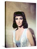 CLEOPATRA, 1963 directed by JOSEPH L. MANKIEWICZ Elizabeth Taylor (photo)-null-Stretched Canvas