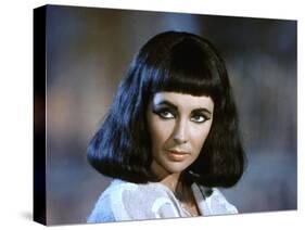 CLEOPATRA, 1963 directed by JOSEPH L. MANKIEWICZ Elizabeth Taylor (photo)-null-Stretched Canvas