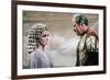 CLEOPATRA, 1963 directed by JOSEPH L. MANKIEWICZ Elizabeth Taylor / Rex Harrison (photo)-null-Framed Photo