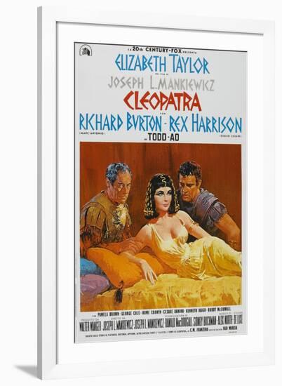 Cleopatra, 1963, Directed by Joseph L. Mankiewicz-null-Framed Giclee Print