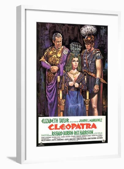 Cleopatra, 1963, Directed by Joseph L. Mankiewicz-null-Framed Giclee Print