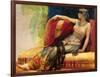 Cleopatra (69-30 BC), Preparatory Study for "Cleopatra Testing Poisons on the Condemned Prisoners"-Alexandre Cabanel-Framed Giclee Print