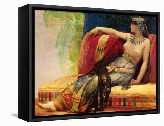 Cleopatra (69-30 BC), Preparatory Study for "Cleopatra Testing Poisons on the Condemned Prisoners"-Alexandre Cabanel-Framed Stretched Canvas