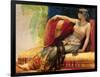 Cleopatra (69-30 BC), Preparatory Study for "Cleopatra Testing Poisons on the Condemned Prisoners"-Alexandre Cabanel-Framed Premium Giclee Print