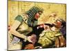 Cleopatra and Caesar-Don Lawrence-Mounted Giclee Print