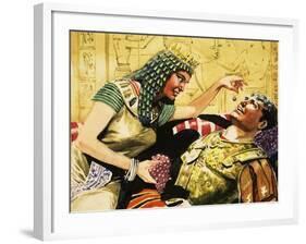 Cleopatra and Caesar-Don Lawrence-Framed Giclee Print