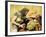 Cleopatra and Caesar-Don Lawrence-Framed Giclee Print