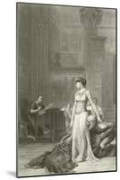 Cleopatra and Caesar-Jean Leon Gerome-Mounted Giclee Print