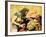 Cleopatra and Mark Antony-Don Lawrence-Framed Giclee Print