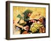 Cleopatra and Mark Antony-Don Lawrence-Framed Giclee Print