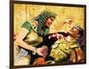 Cleopatra and Mark Antony-Don Lawrence-Framed Giclee Print