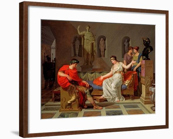 Cleopatra and Octavian, 1787-88-Louis Gauffier-Framed Giclee Print