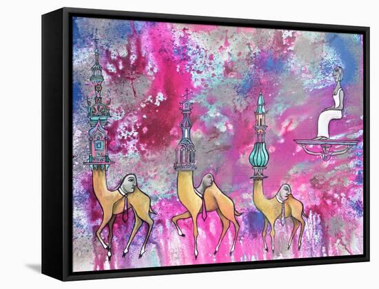 Cleopatra and the Three Wise Men,2012-Rob Woods-Framed Stretched Canvas