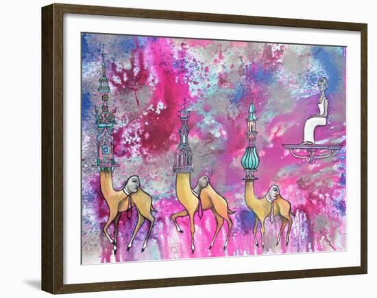 Cleopatra and the Three Wise Men,2012-Rob Woods-Framed Giclee Print