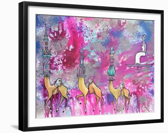 Cleopatra and the Three Wise Men,2012-Rob Woods-Framed Giclee Print