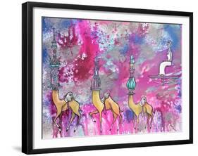 Cleopatra and the Three Wise Men,2012-Rob Woods-Framed Giclee Print