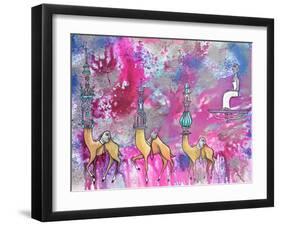 Cleopatra and the Three Wise Men,2012-Rob Woods-Framed Giclee Print