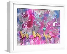 Cleopatra and the Three Wise Men,2012-Rob Woods-Framed Giclee Print