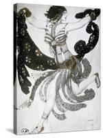 Cleopatra, Ballet Costume Design, 1909-Leon Bakst-Stretched Canvas