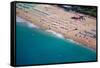 Cleopatra Beach, Alanya Turkey-muratart-Framed Stretched Canvas