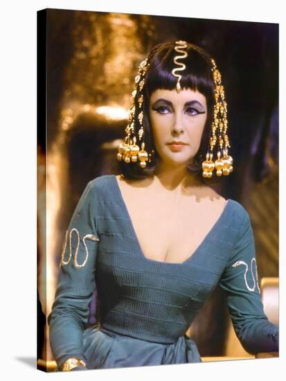 Cleopatra by Joseph L. Mankiewicz with Elizabeth Taylor, 1963-null-Stretched Canvas